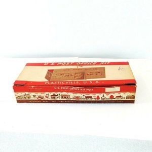 Vintage Bachman Plasticville US Post Office Kit
